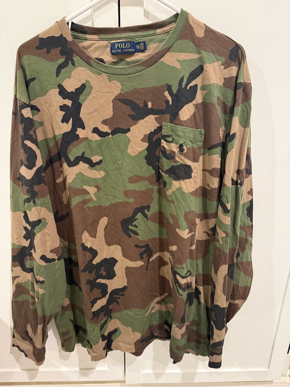 Polo Ralph Lauren Classic Long Sleeve T-Shirt Camo